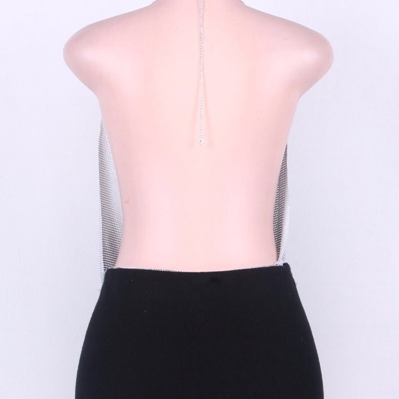 Backless Sequined Top White - Picture 3 of 3